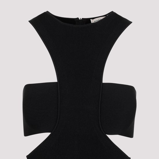 Schwarzes Viskose-Mischkleid - Image 3