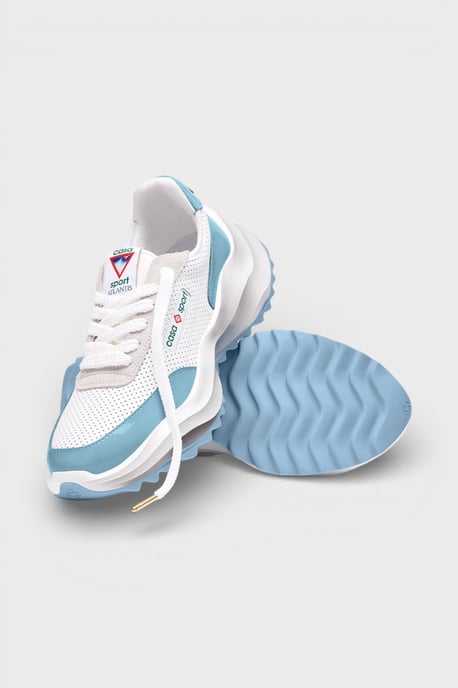 Casablanca Atlantis Sneaker Weiß/Hellblau Herren - Image 3