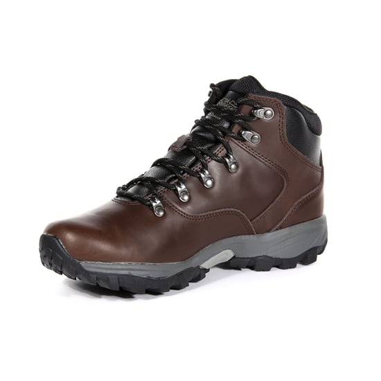 Regatta Great Outdoors Mens Bainsford Wasserdicht Leder Wanderschuhe (Torf) - Image 3