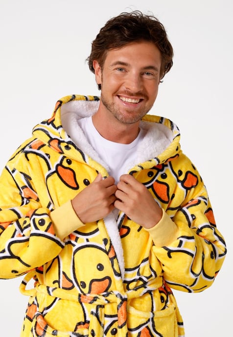 "Rubber Duck" Sherpa-Bademantel - Image 5