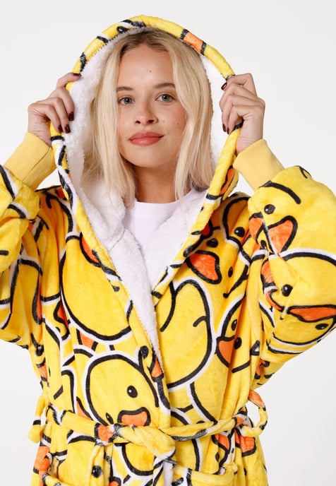 "Rubber Duck" Sherpa-Bademantel - Image 6