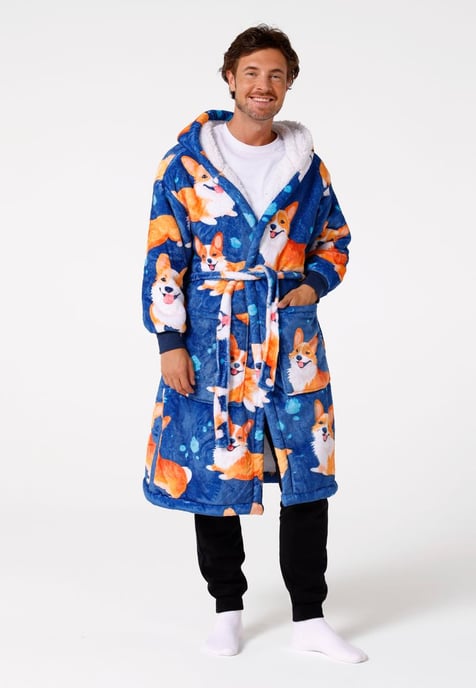 "Corgi" Sherpa-Bademantel - Image 2