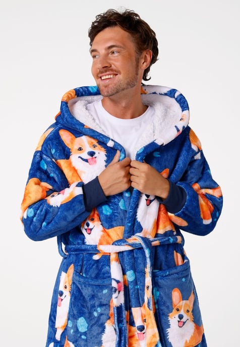 "Corgi" Sherpa-Bademantel - Image 6