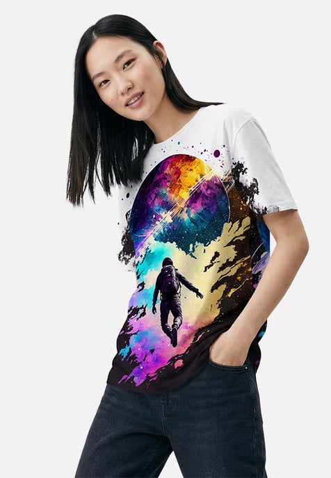 "Searching for Colors T-shirt" - Image 4
