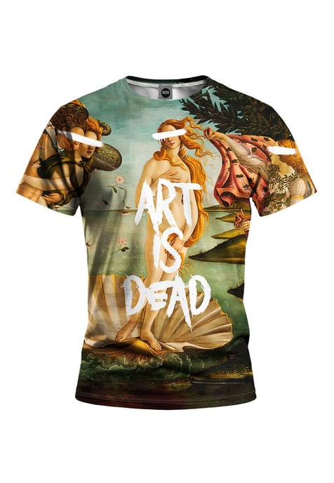 "Art is Dead" T-shirt - Image 1