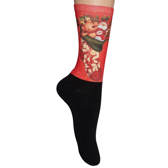 Lustig bedruckte lange Socken für Herren und Damen - Image 2