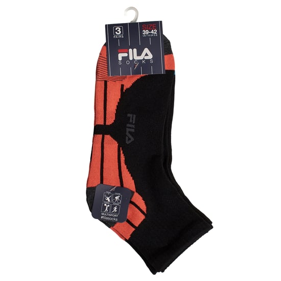 Packung mit 3 Herren- und Damen-Mid-Calf-Socken F1615 - Image 2