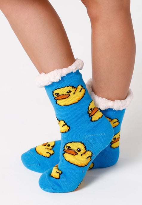 "Ruuber Duck" Sherpa-Socken - Image 2