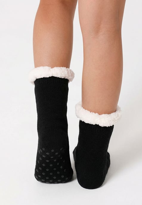 "Pure Black" Sherpa-Socken - Image 3