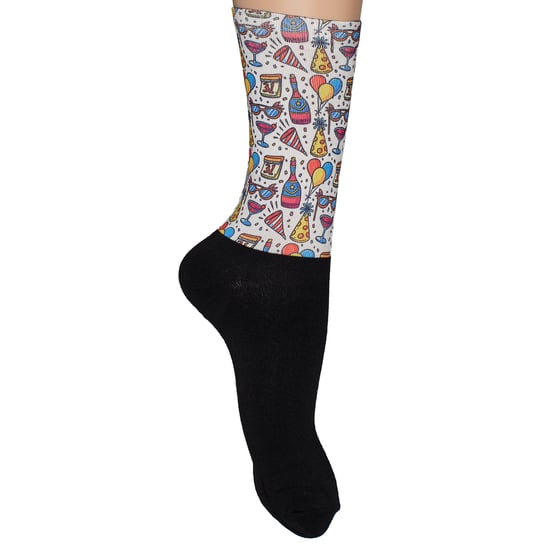 Lustige bedruckte lange Socken für Männer und Frauen - Image 2