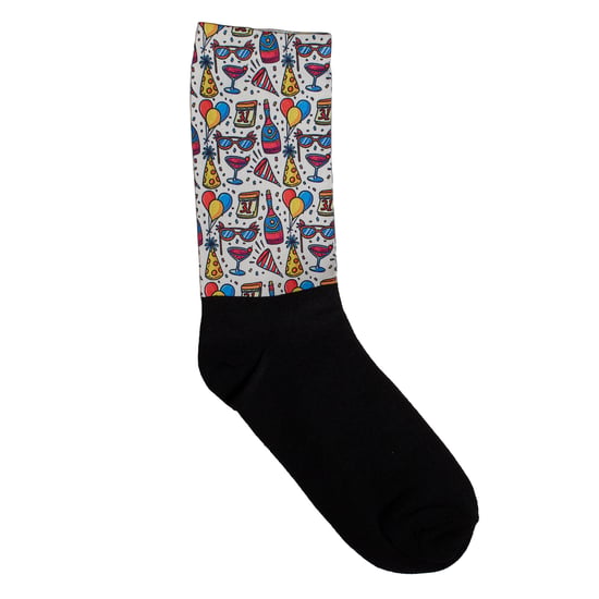 Lustige bedruckte lange Socken für Männer und Frauen - Image 3
