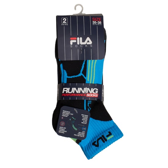 2er-Pack Herren Viertel-Laufsocken F2526 - Image 4
