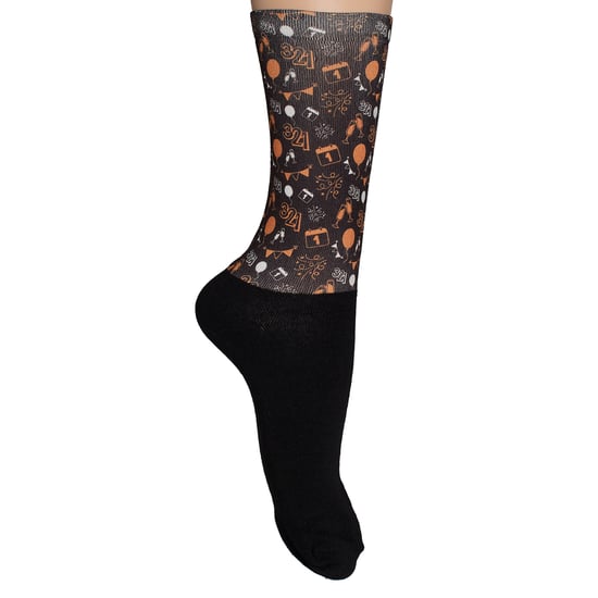 Witzige bedruckte lange Socken für Männer und Frauen - Image 2