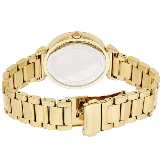 Michael Kors MK3338 Catlin Kristallzifferblatt Damenarmbanduhr Gold - Image 5