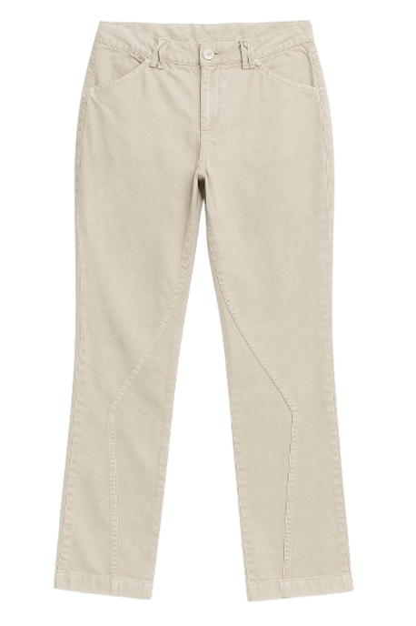 Beigefarbene Hose mit geradem Bein – Raffinierter Komfort trifft auf mühelosen Stil - Image 1