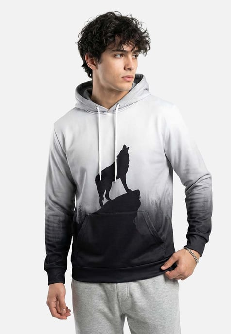 "Shadow of Wolf" Hoodie - Image 2