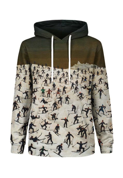 "Skiers" Hoodie - Image 1