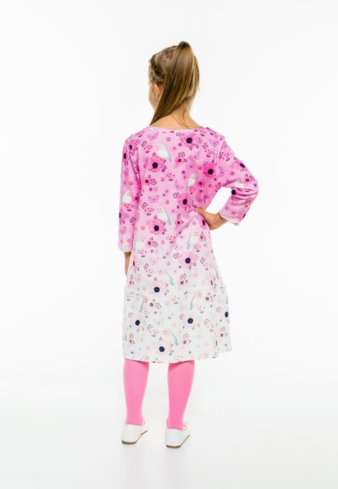 "Robin Pattern" Langarmkleid - Image 4