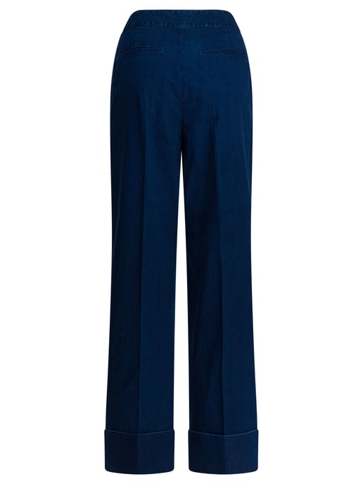 Weite Jeans mit Falten - Image 2