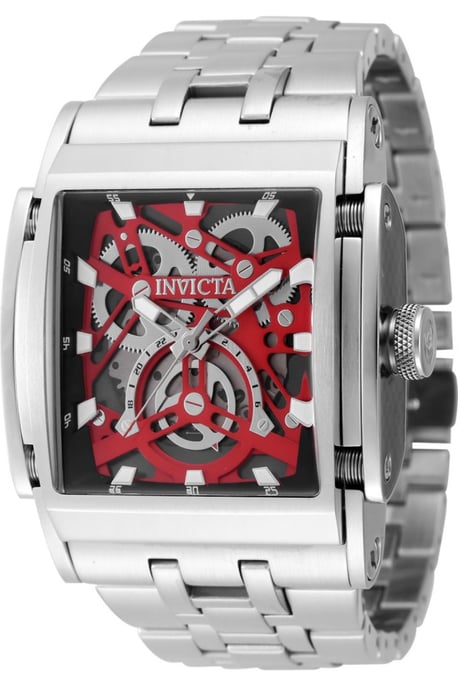 Invicta Speedway 47716 Herrenuhr, Quarz, 47 mm - Silber - Image 1