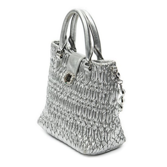 Small Turn Lock Crystal Tote  Handtasche - Image 2