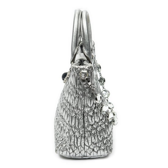 Small Turn Lock Crystal Tote  Handtasche - Image 3