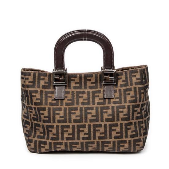 Small FF Open Tote Handtasche - Image 1