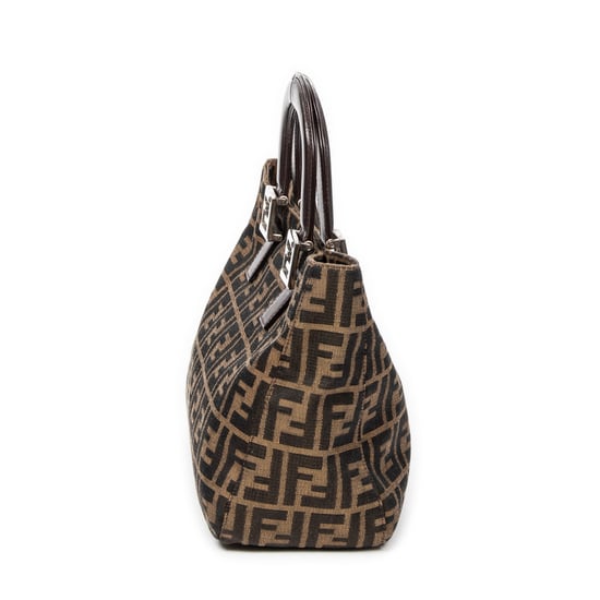 Small FF Open Tote Handtasche - Image 4