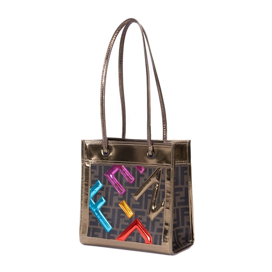 Zucca Metallic Tote Small Schultertasche - Image 2