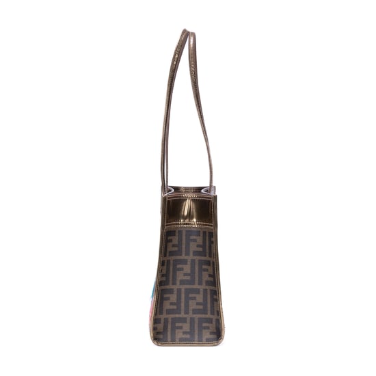 Zucca Metallic Tote Small Schultertasche - Image 3