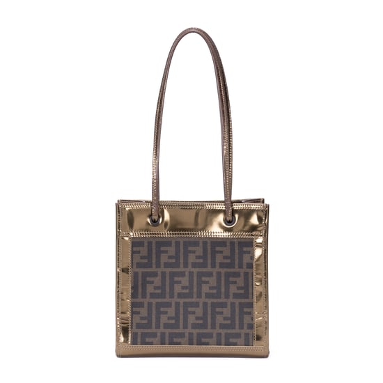 Zucca Metallic Tote Small Schultertasche - Image 4