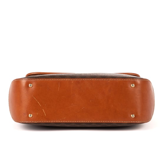Vintage Top Handle Flap Schultertasche - Image 6