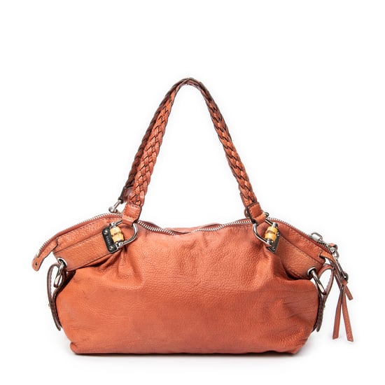 Large Bamboo Bar Boston  Schultertasche - Image 5