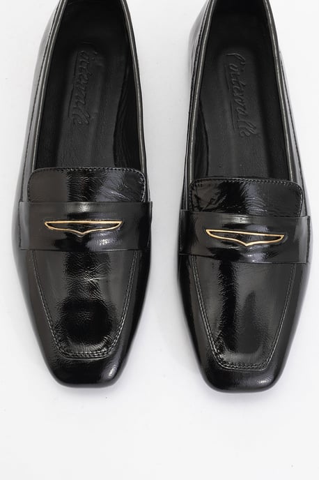 Iridessa Leder Flach Loafer Damen - Image 2