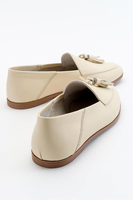 Mona Weich Leder Quaste Loafer Damen - Image 3