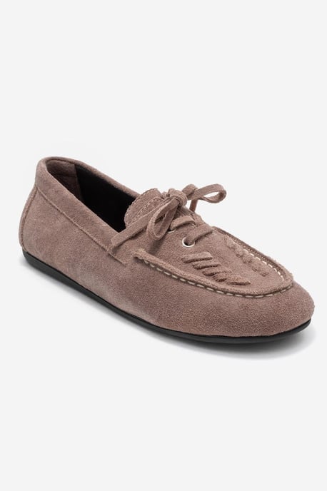 Lorven Leder Schnürung Loafer Damen - Image 1