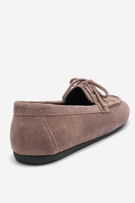 Lorven Leder Schnürung Loafer Damen - Image 5