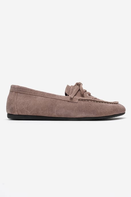 Lorven Leder Schnürung Loafer Damen - Image 6