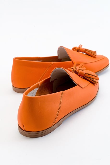 Mona Weich Leder Quaste Loafer Damen - Image 4