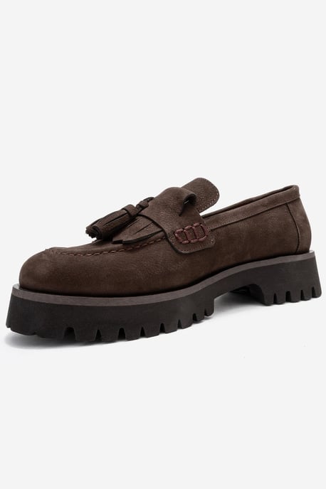 Poen Leder Quaste Loafer Damen - Image 4