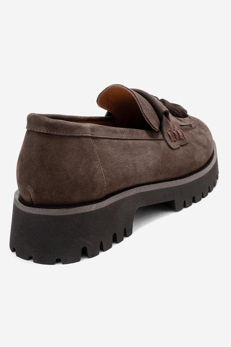 Poen Leder Quaste Loafer Damen - Image 5
