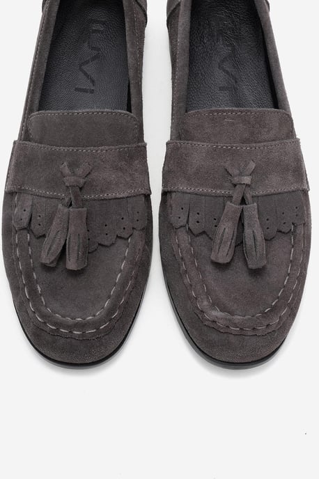 Lupen Leder Quaste Loafer Damen - Image 3
