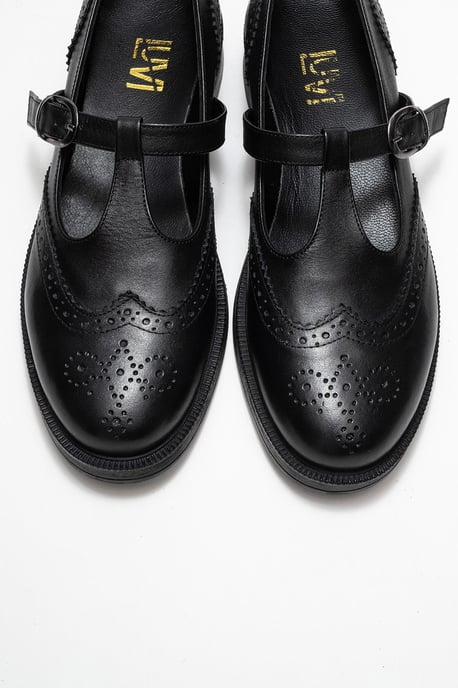 Janney Leder Riemen Loafer - Image 3