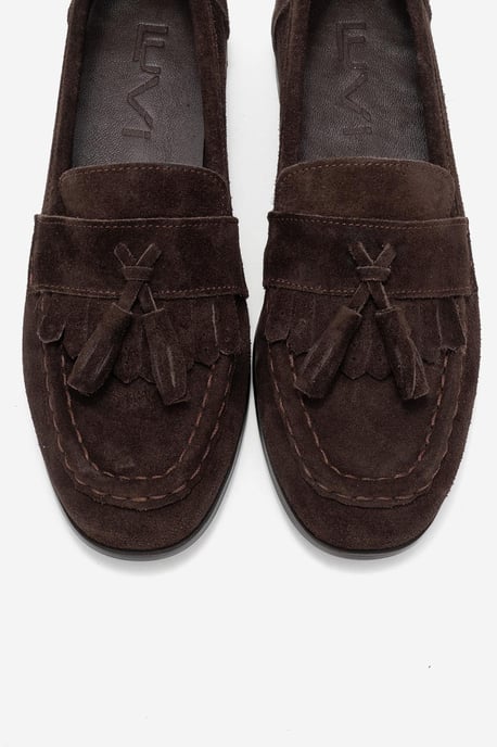 Lupen Leder Quaste Loafer Damen - Image 3