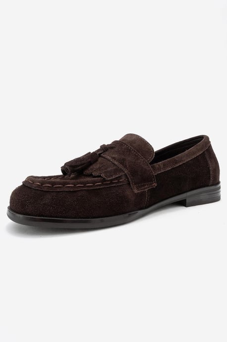 Lupen Leder Quaste Loafer Damen - Image 4