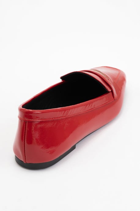 Iridessa Leder Flach Loafer Damen - Image 3