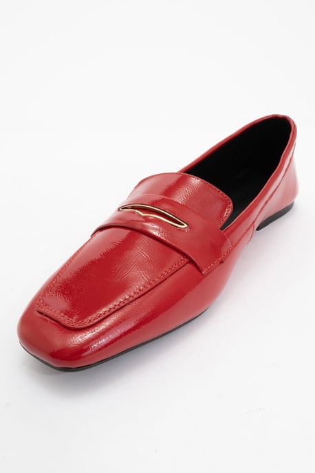 Iridessa Leder Flach Loafer Damen - Image 4