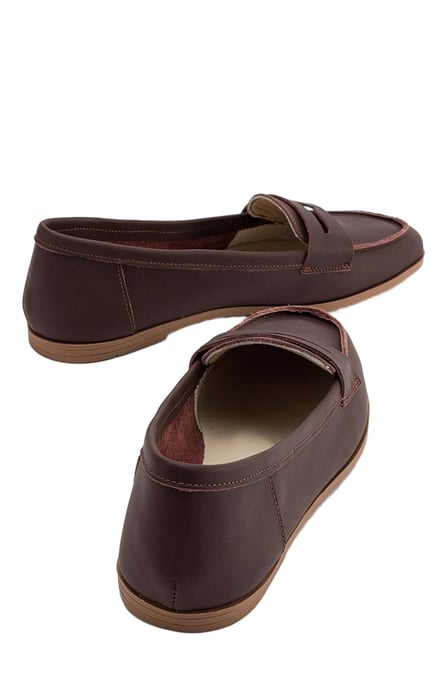 Dorothy Leder Loafer - Image 3