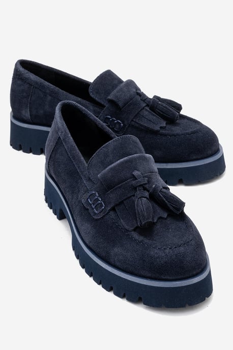 Poen Leder Quaste Loafer Damen - Image 2