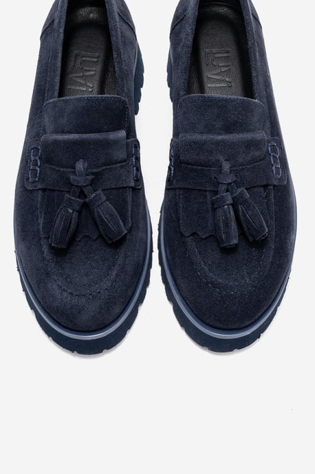 Poen Leder Quaste Loafer Damen - Image 3